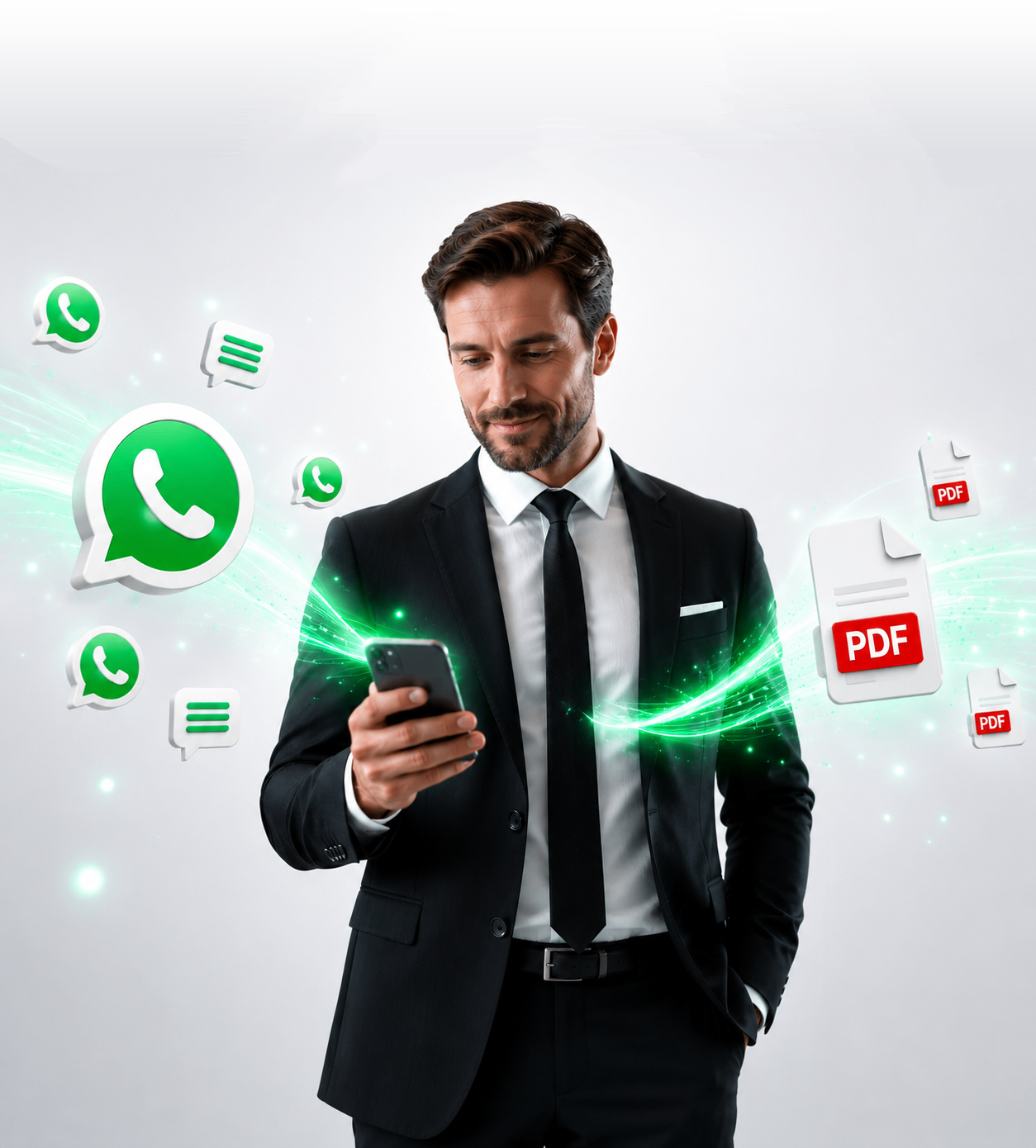 Conversa do WhatsApp convertida em PDF profissional